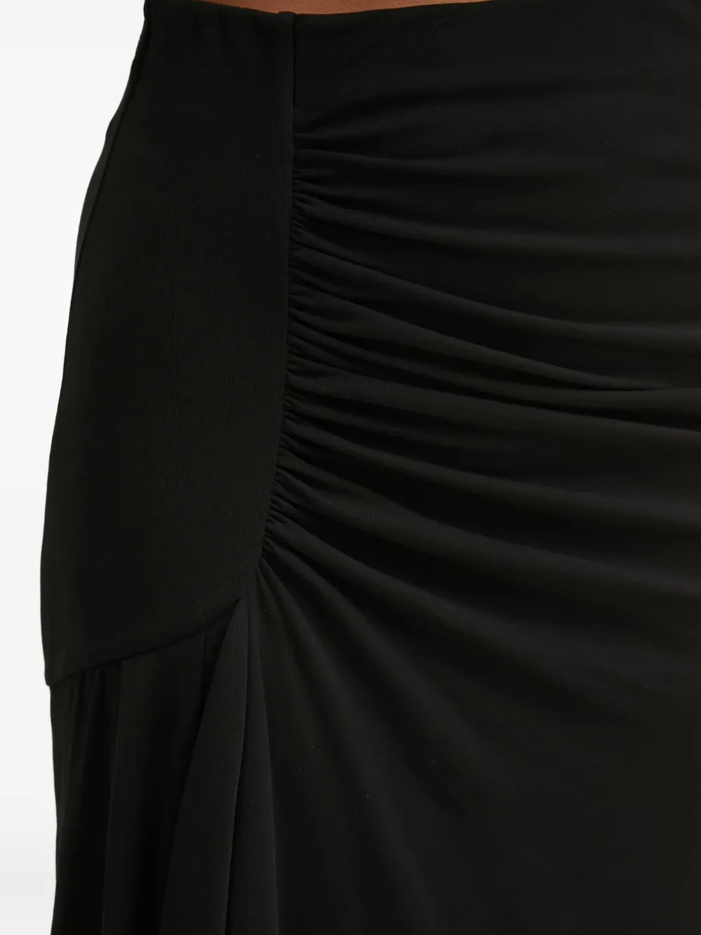 IRO Midi-rok met zijsplit Zwart