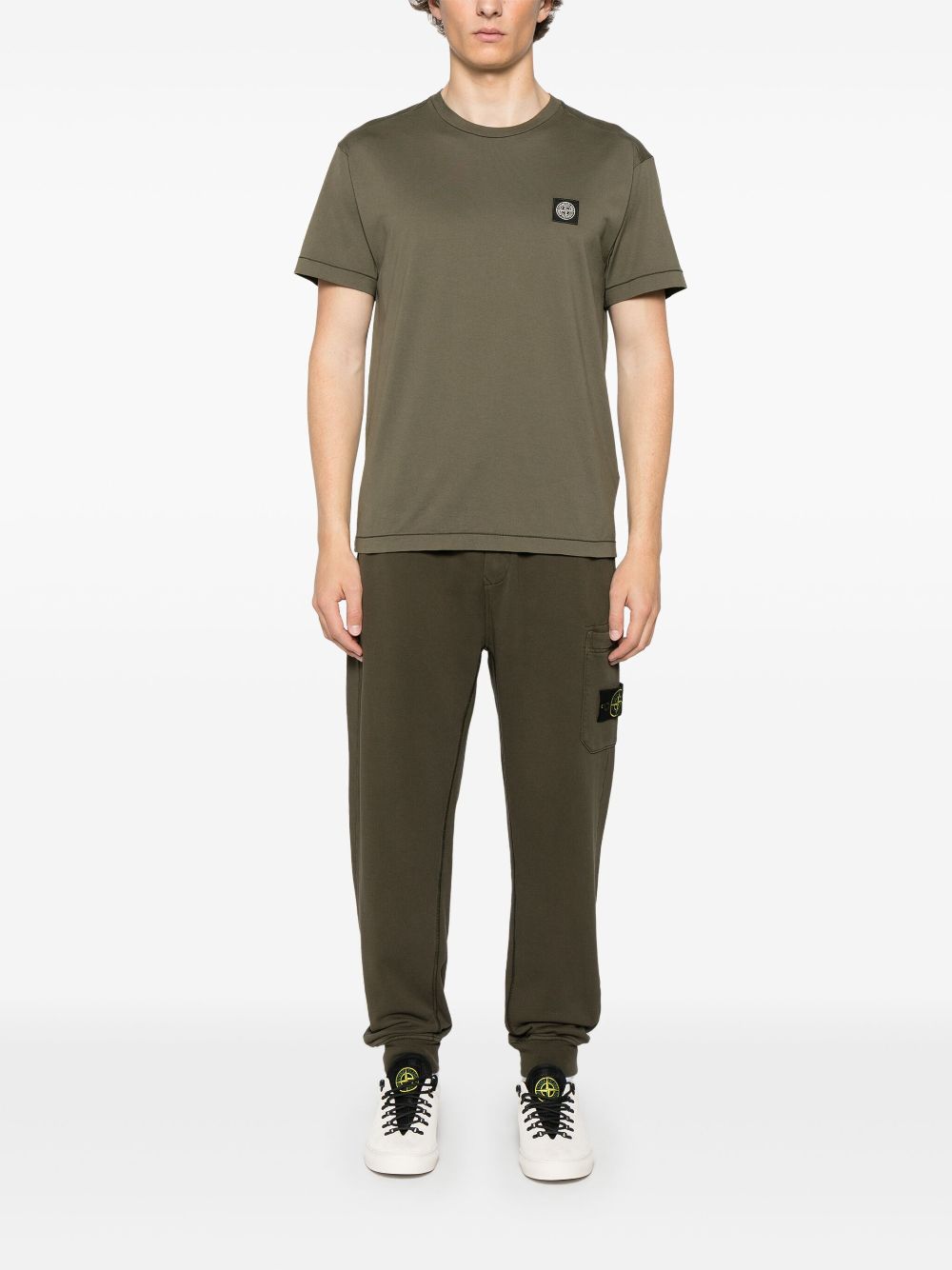 Stone Island 620064 broek - Groen