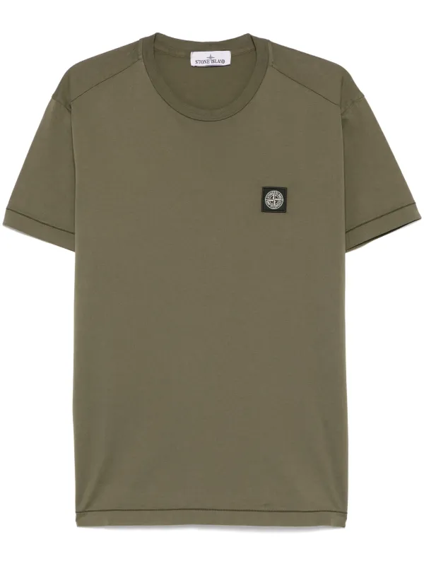 Stone Island 2100039 Tシャツ | グリーン | FARFETCH JP