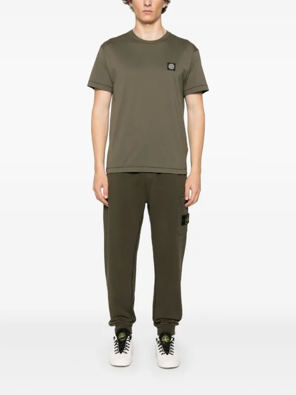 Stone Island 2100039 Tシャツ | グリーン | FARFETCH JP