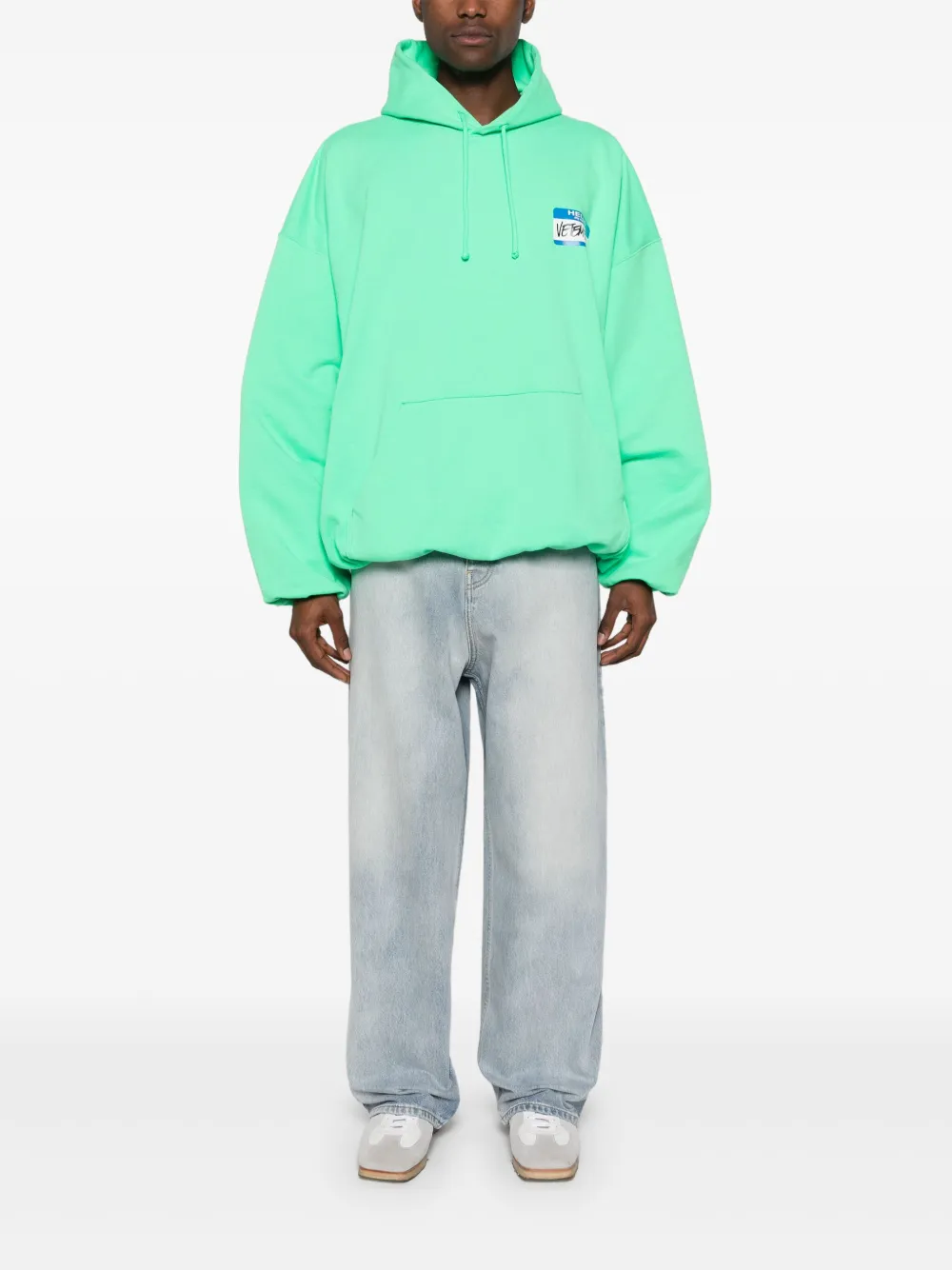 VETEMENTS My Name Is Vetements hoodie - Groen