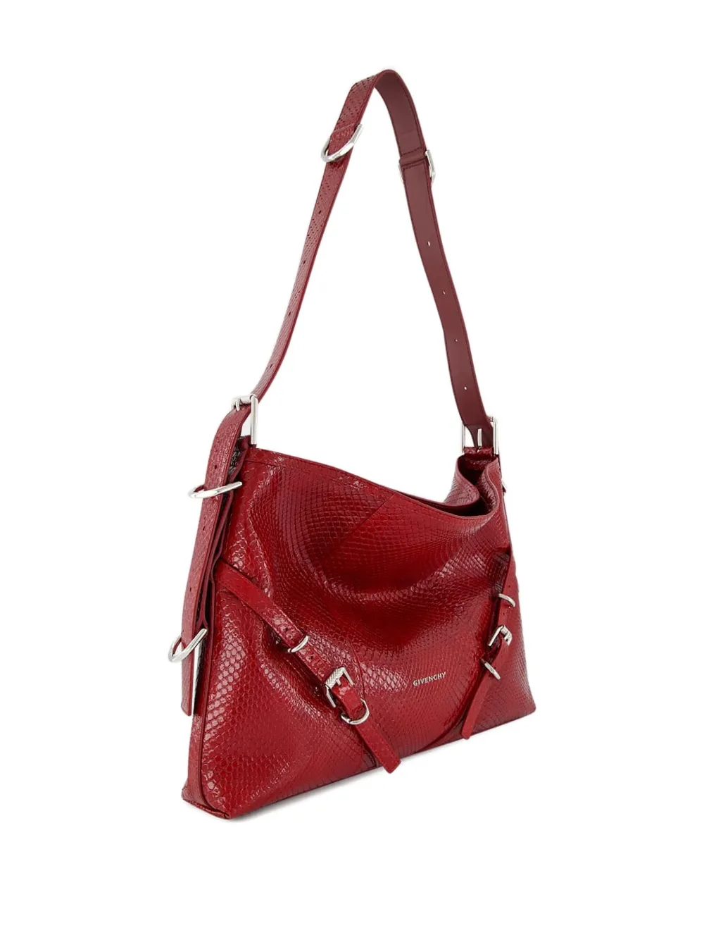 Givenchy medium Voyou buckled shoulder bag - Rood