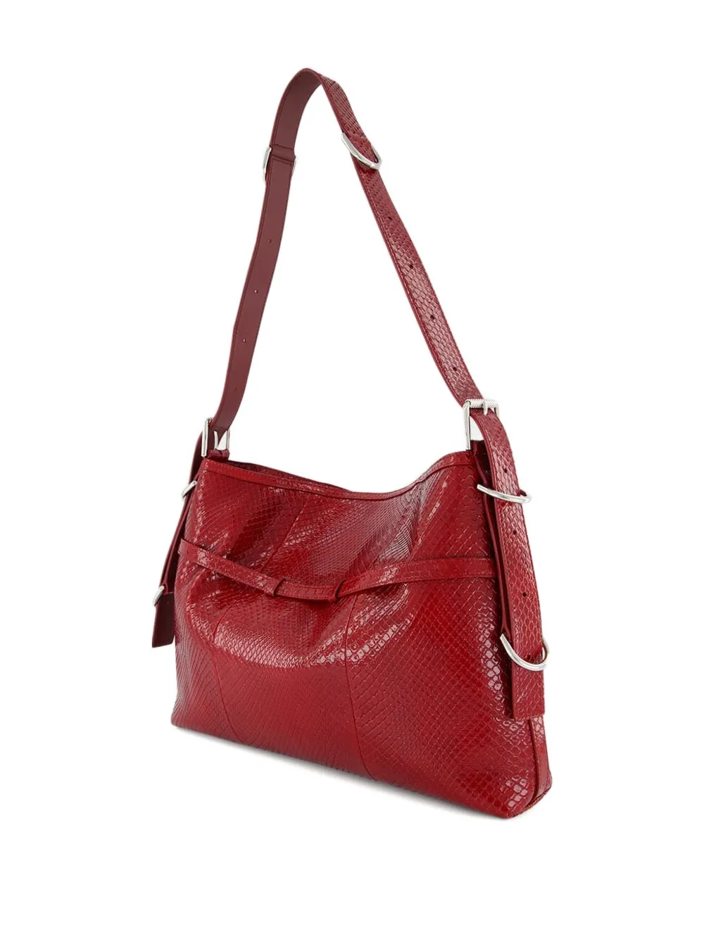 Givenchy Voyou medium schoudertas met gesp Rood