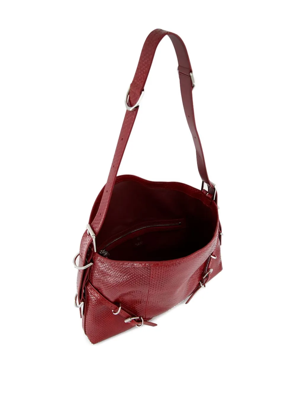 Givenchy Voyou medium schoudertas met gesp Rood