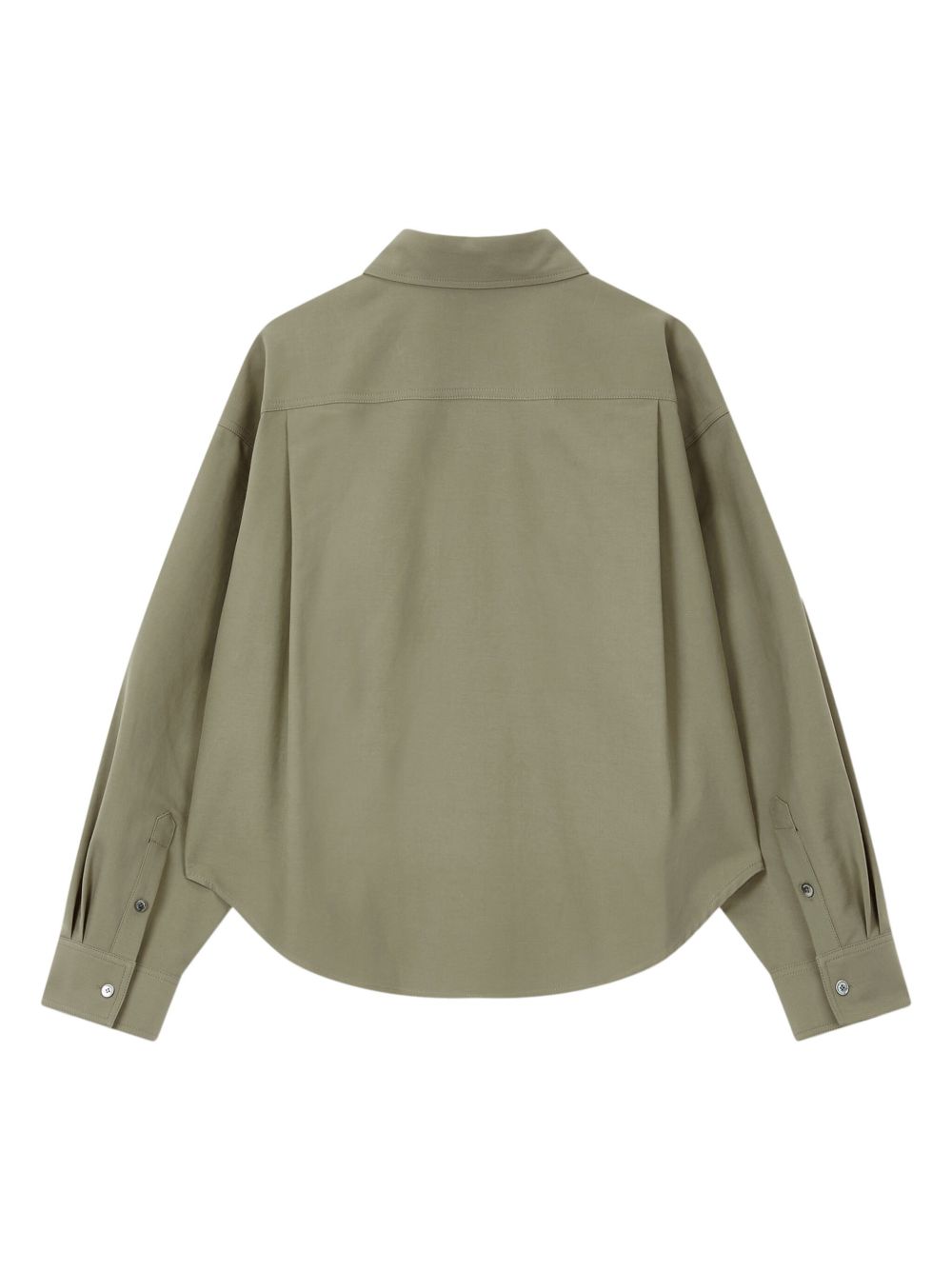 STUDIO TOMBOY Blouse met enkele zak - Groen