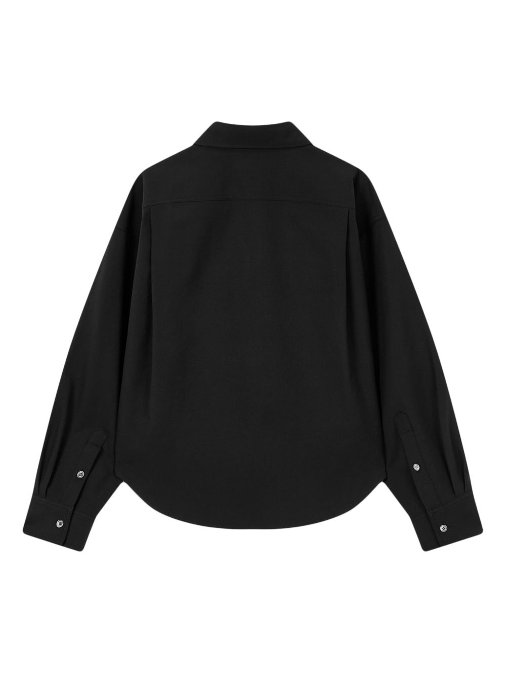 STUDIO TOMBOY Blouse met enkele zak - Zwart