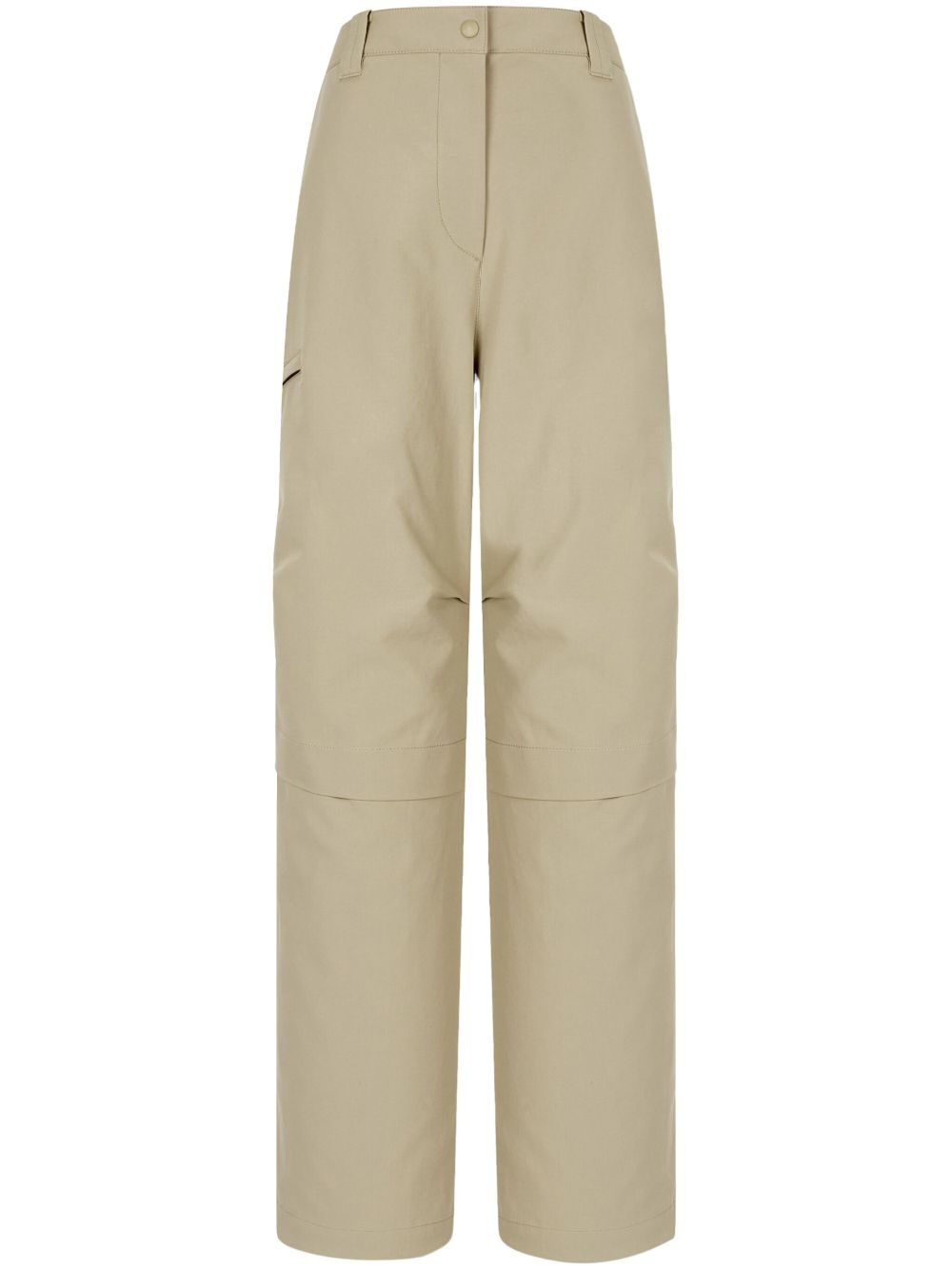 drawstring-ankles casual trousers