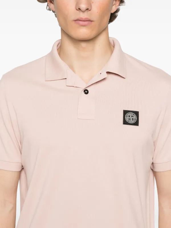 Stone Island Polo Shirt Pink Stone Island Junior Outlet: T-shirt