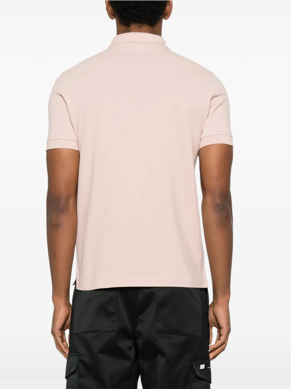 Stone Island 22002SC poloshirt Roze