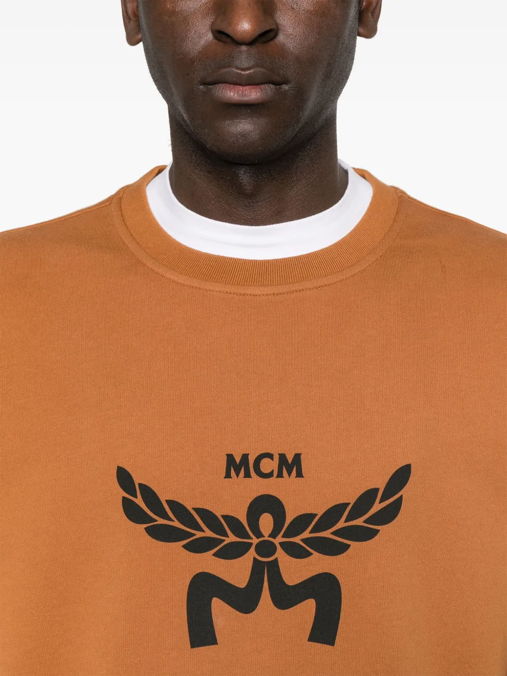 Mcm Cotton Sweatshirts In Brown