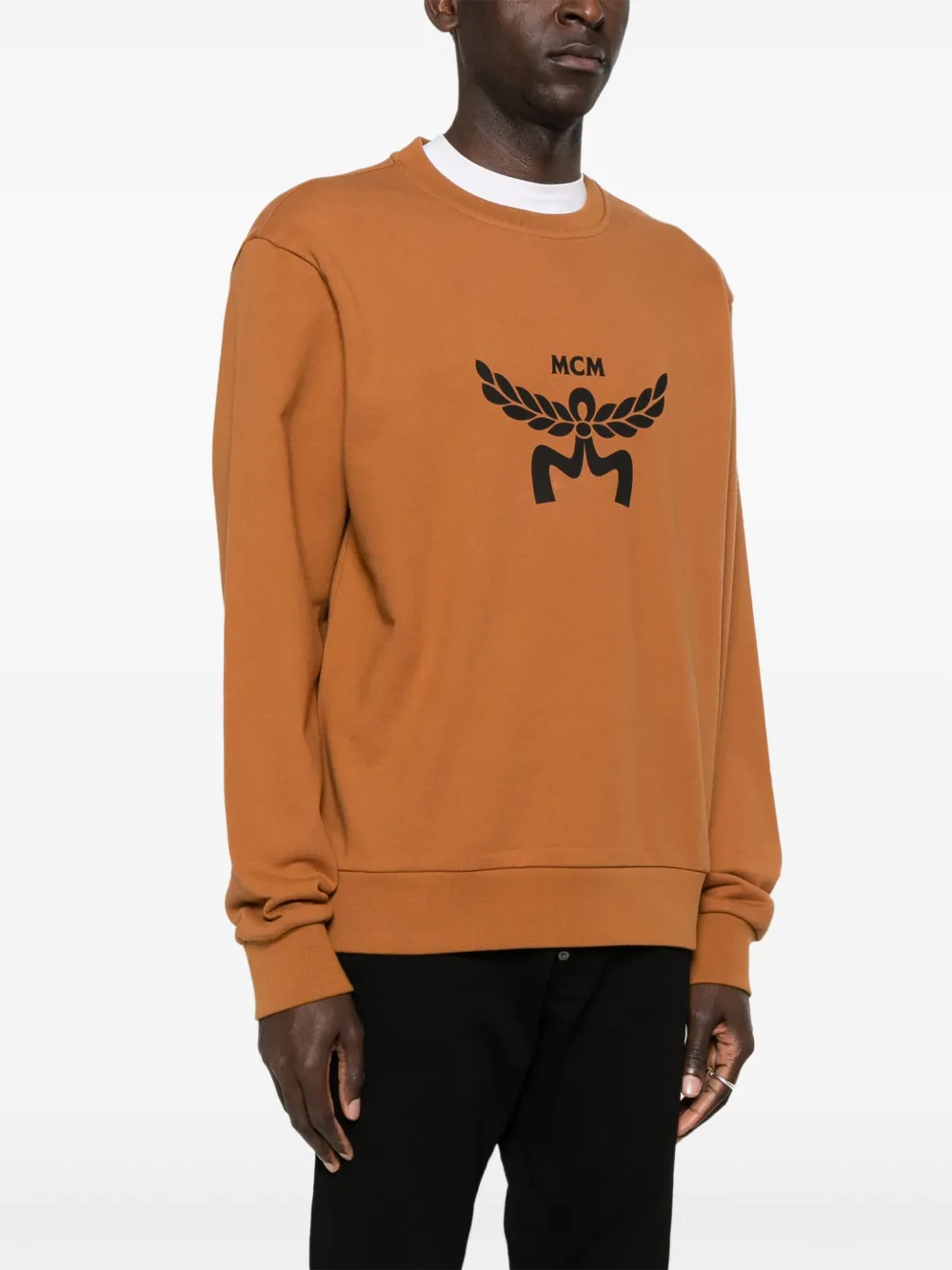 Mcm Cotton Sweatshirts In Brown