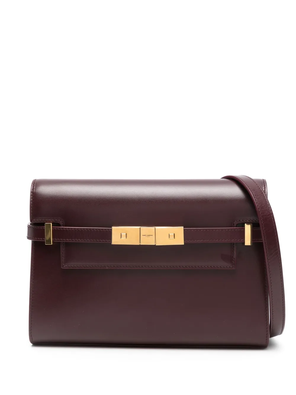 Saint Laurent Manhattan kleine schoudertas Rood