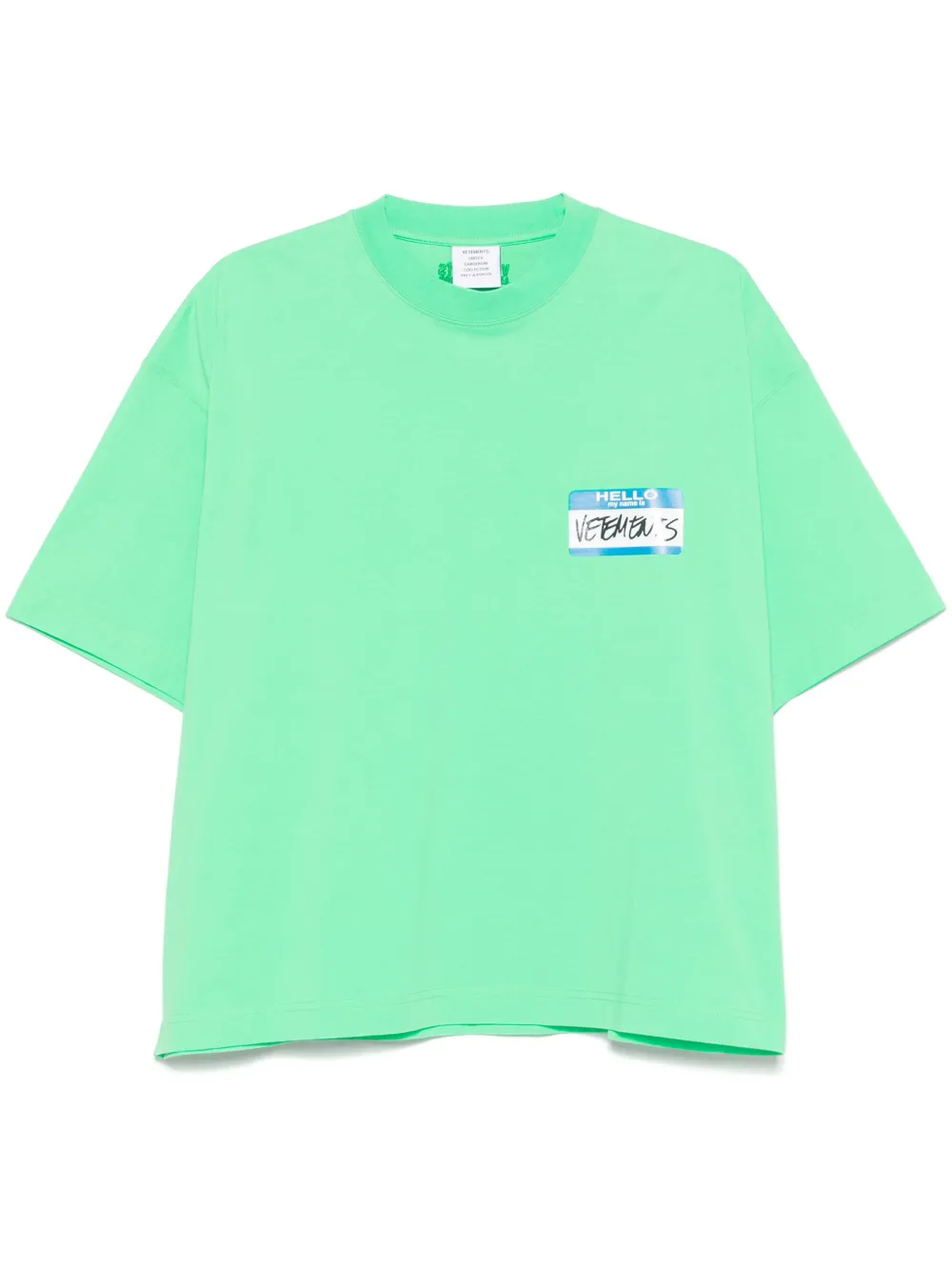 VETE TS My Name T-shirt Groen