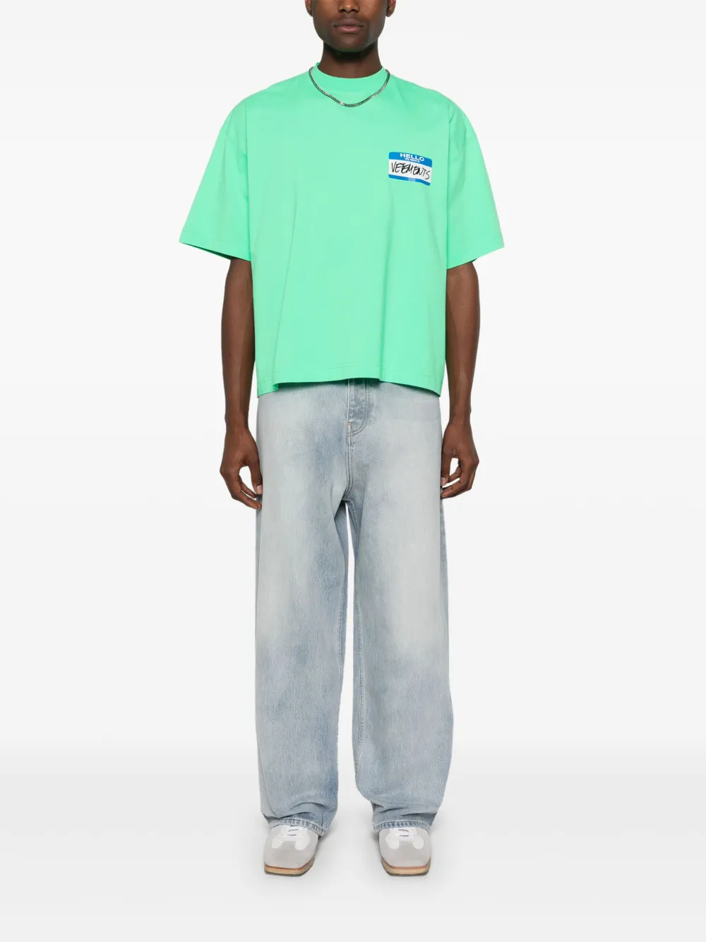 VETEMENTS My Name T-shirt - Groen