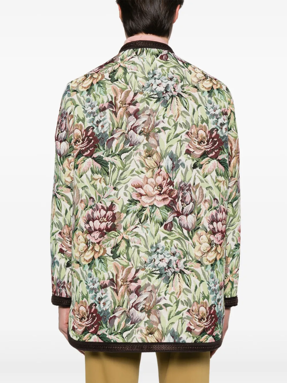 Valentino Garavani Jack met bloemen-jacquard Beige