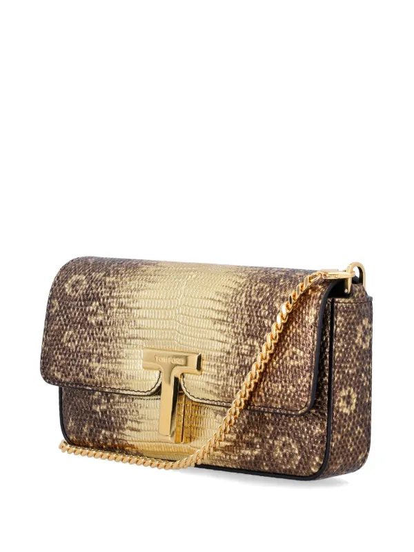 ショルダーバッグ・ポシェット TOM FORD Woman Crossbody bags Brown L1831LCL395X 1B087 TOM FORD Wallis shoulder bag Woman L1831LCL395X 1B087 Brown