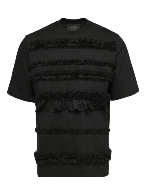 Simone Rocha ruffled-embellished T-shirt