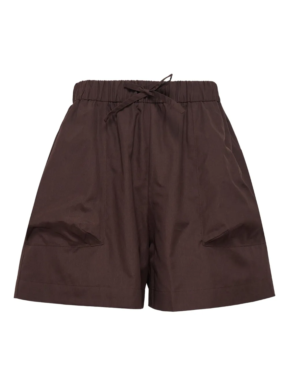 Simone Rocha Shorts met trekkoord Bruin