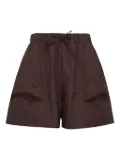 Simone Rocha drawstring shorts - Brown