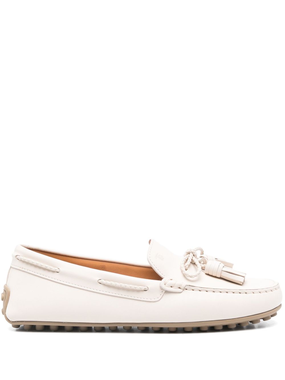 Tod's tassel-detail loafers Neutrals