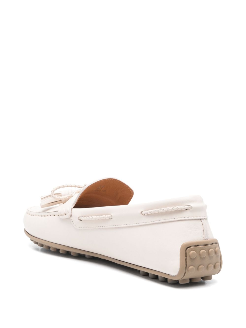 Tod's tassel-detail loafers Neutrals