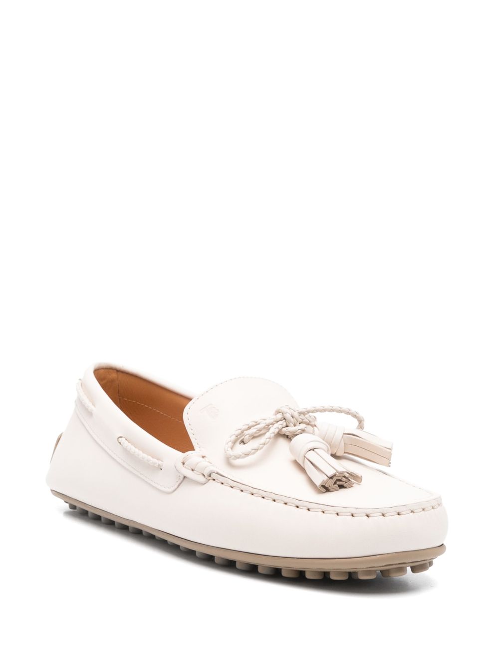 Tod's tassel-detail loafers Neutrals