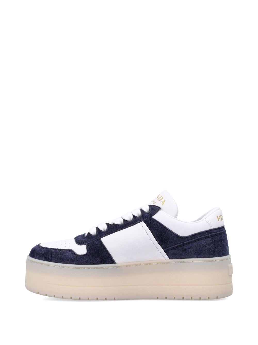 Prada Downtown sneakers Wit