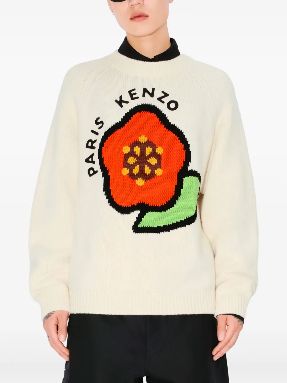 Kenzo Pop sweater - Wit