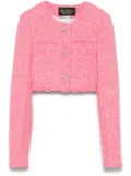 VETEMENTS Deconstructed jacket - Pink