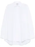VETEMENTS logo-jacquard shirt - White
