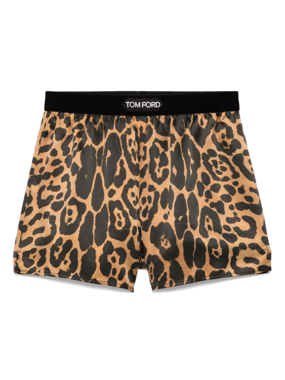 leopard-print boxer shorts