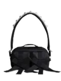 Simone Rocha Classic Bow beaded cross body bag - Black