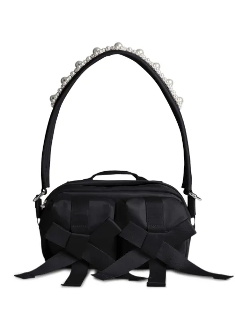 Simone Rocha Classic Bow beaded cross body bag