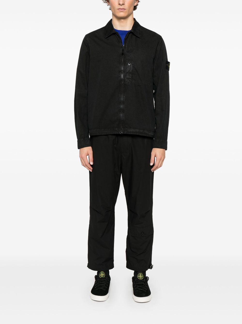 Stone Island 1200032 shirt - Black