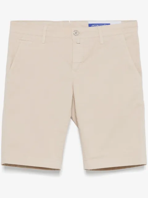 Jacob Cohën short chino à plaque logo
