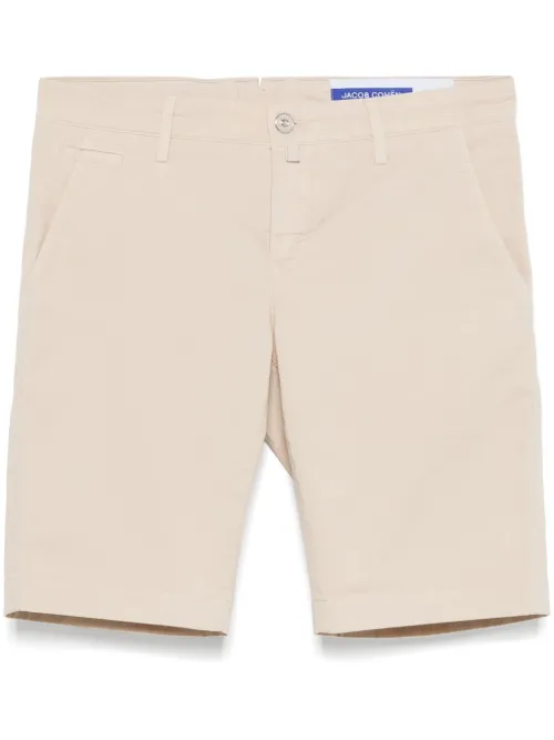 Short chino à plaque logo - Jacob Cohën - Modalova