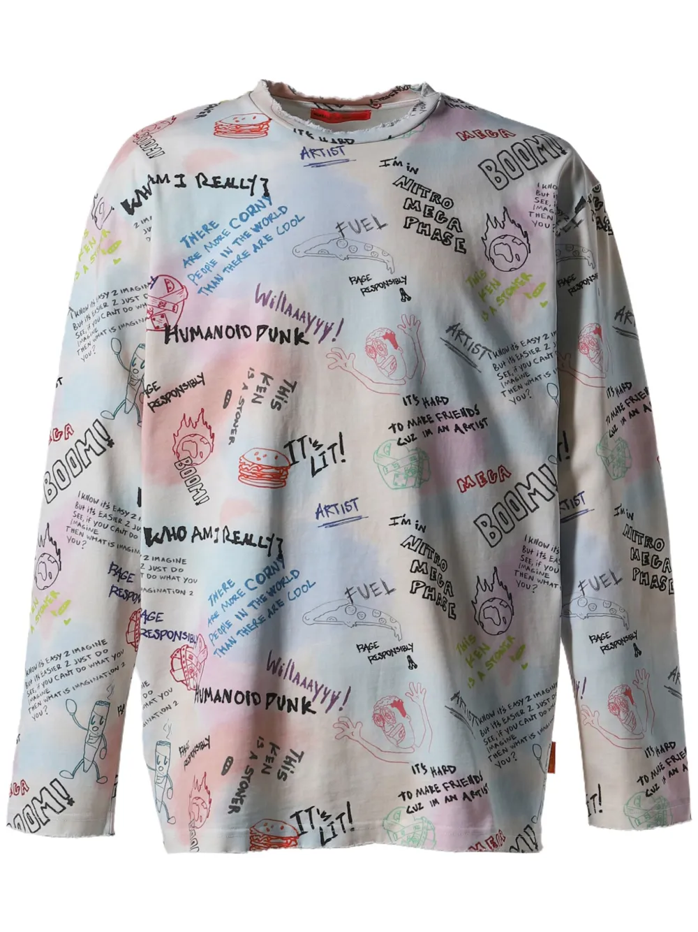 Cudi
s Colors 
Sketches sweatshirt