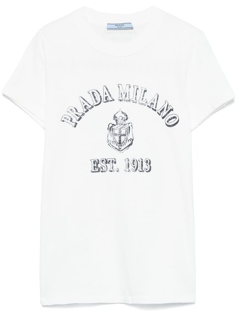 Prada logo-print T-shirt