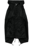 sacai hooded dress - Black