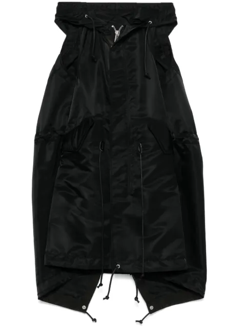 sacai hooded dress