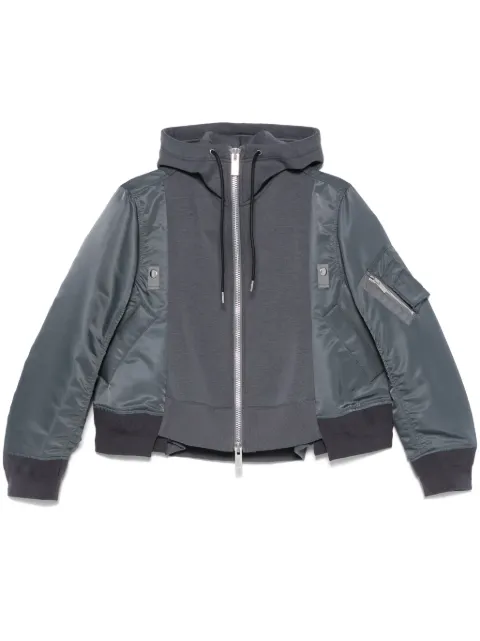 sacai panelled jacket