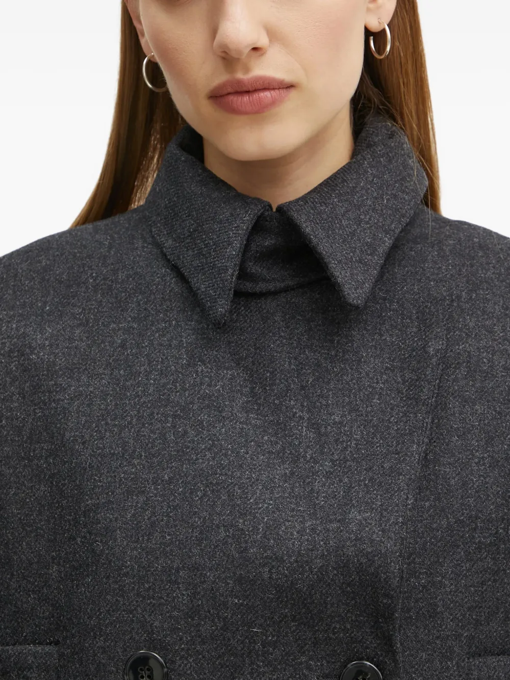 Ivy & Oak Janet Jacket In Gray