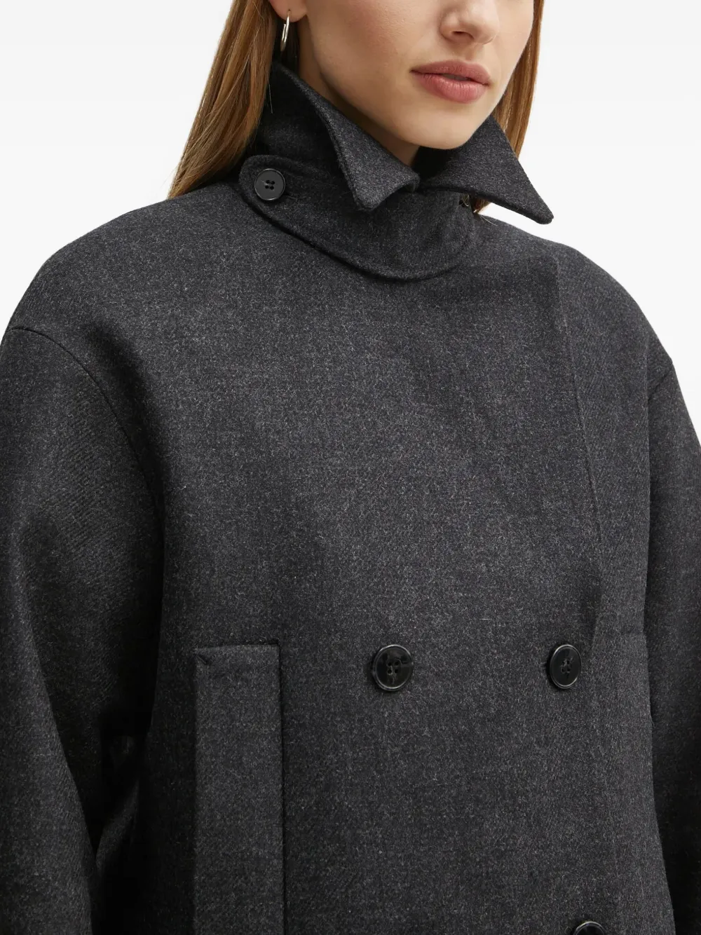 Ivy & Oak Janet Jacket In Gray