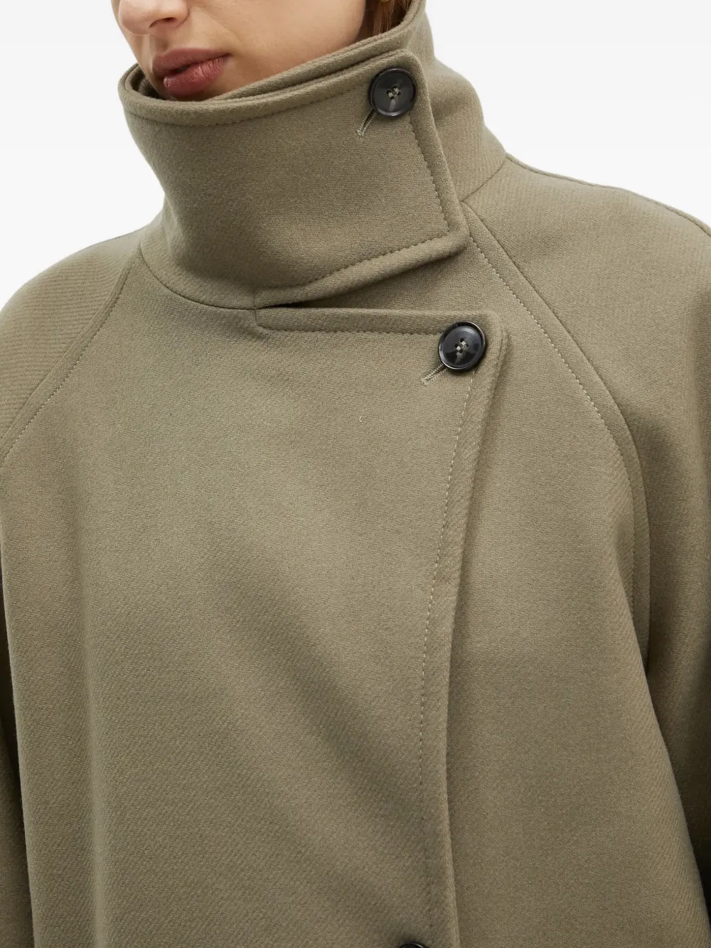 Ivy & Oak Cleo Coat In Green