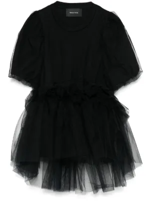 Drawer - Simone Rocha シモーネロシャ 黒 リボン カットソー