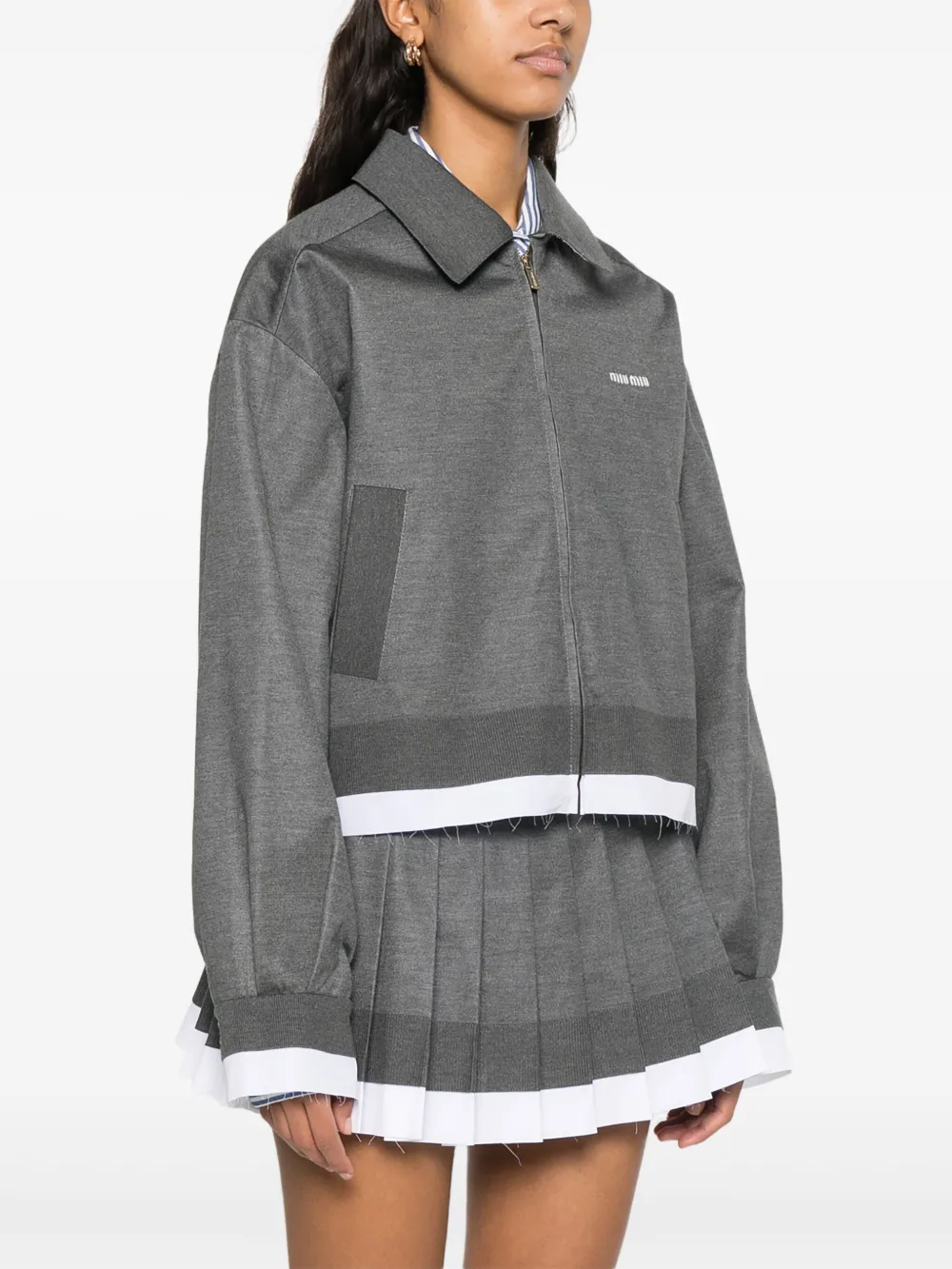Miu Shirtjack Grijs