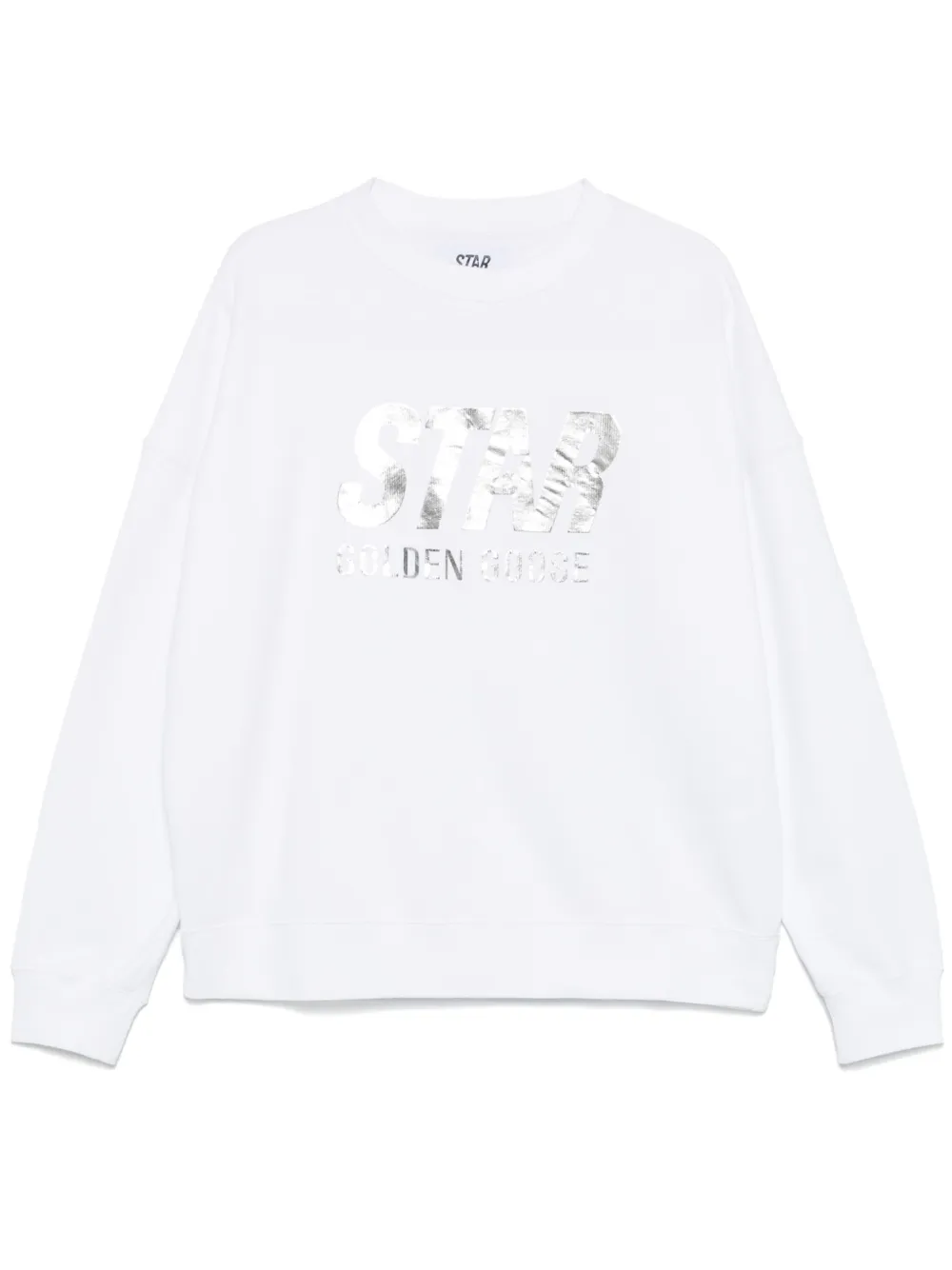 Golden Goose sudadera con cuello redondo | blanco | Image 1