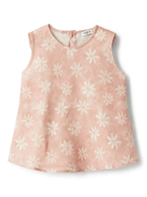 Il Gufo top con estampado floral