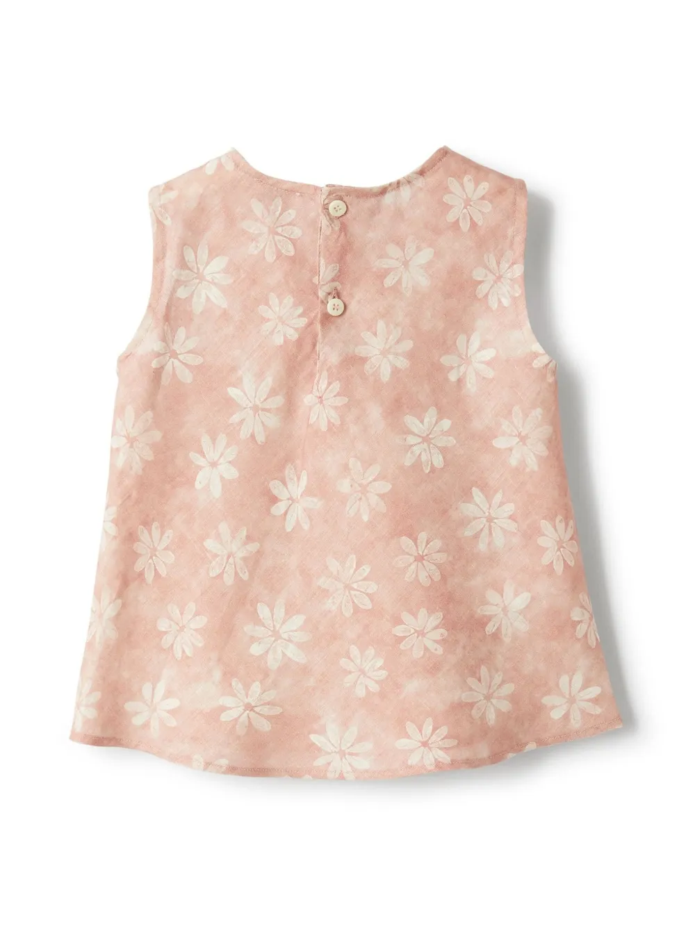 Il Gufo floral-print top - Roze