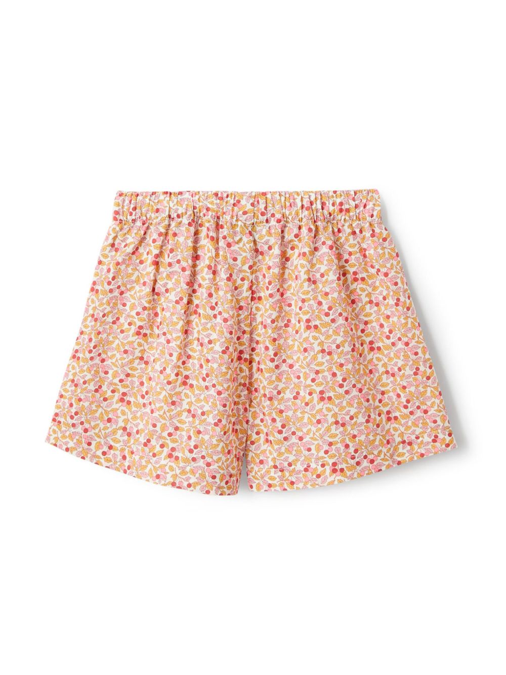 Il Gufo Shorts met bloemenprint - Roze